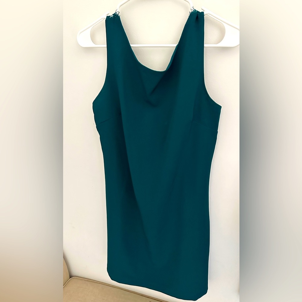 Teal Mini Dress